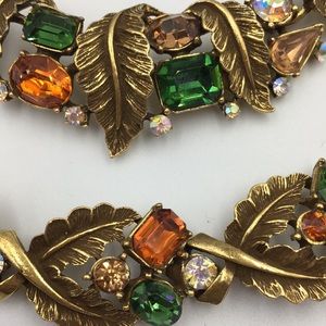 Coro jewelry Parure Set